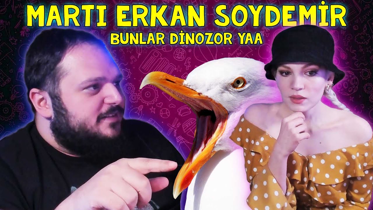 Bunlar Dinozor Yaa! Martı Erkan Soydemir -  Ece ve Boğaç Anlatıyor