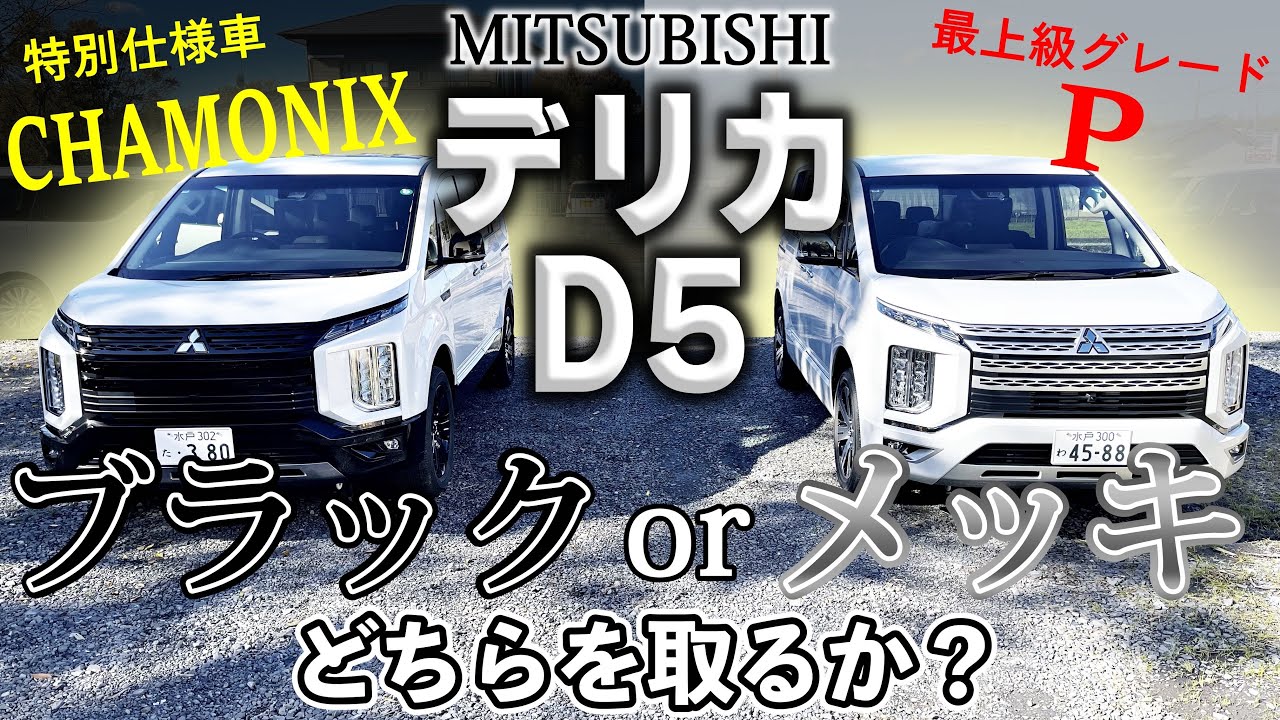 【デリカ徹底比較】特別仕様車VS最上級グレード‼️あなたはどっち？【MITSUBISHI】