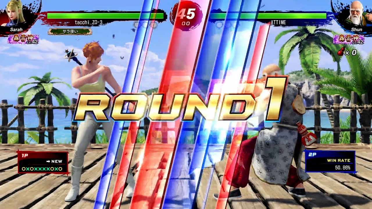 【VFes / VF5us 高段位戦】 轟雷神 サラ VS 轟雷神 舜帝