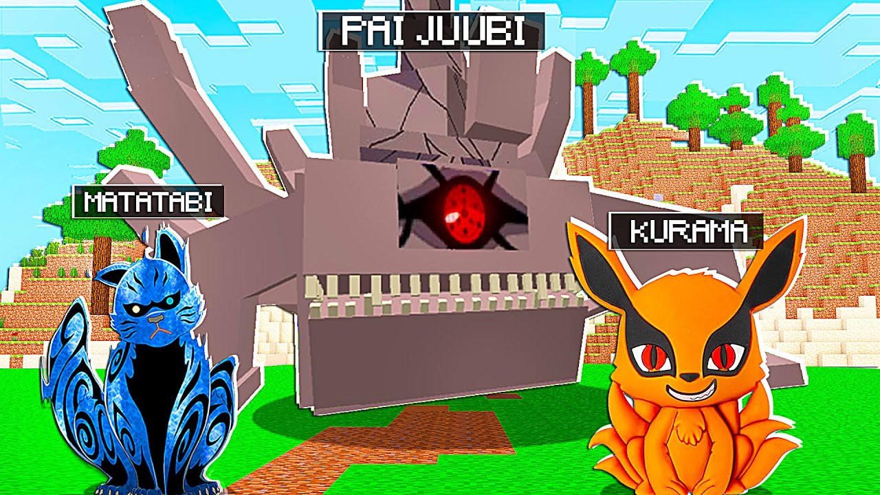 Minecraft - Who's Your Family? - O FILHO DE JUUBI VIROU A KURAMA E A MATATABI DE NARUTO SHIPPUDEN!