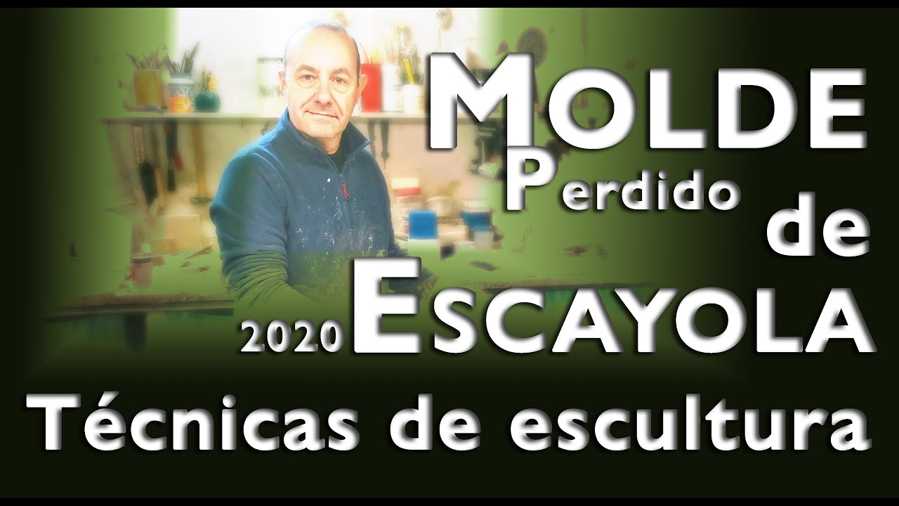 💢Como se hace un Molde Perdido de Escayola (yeso) TÉCNICAS DE ESCULTURA