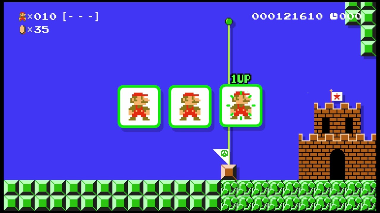 Super Mario Maker - 10 Mario Challenge