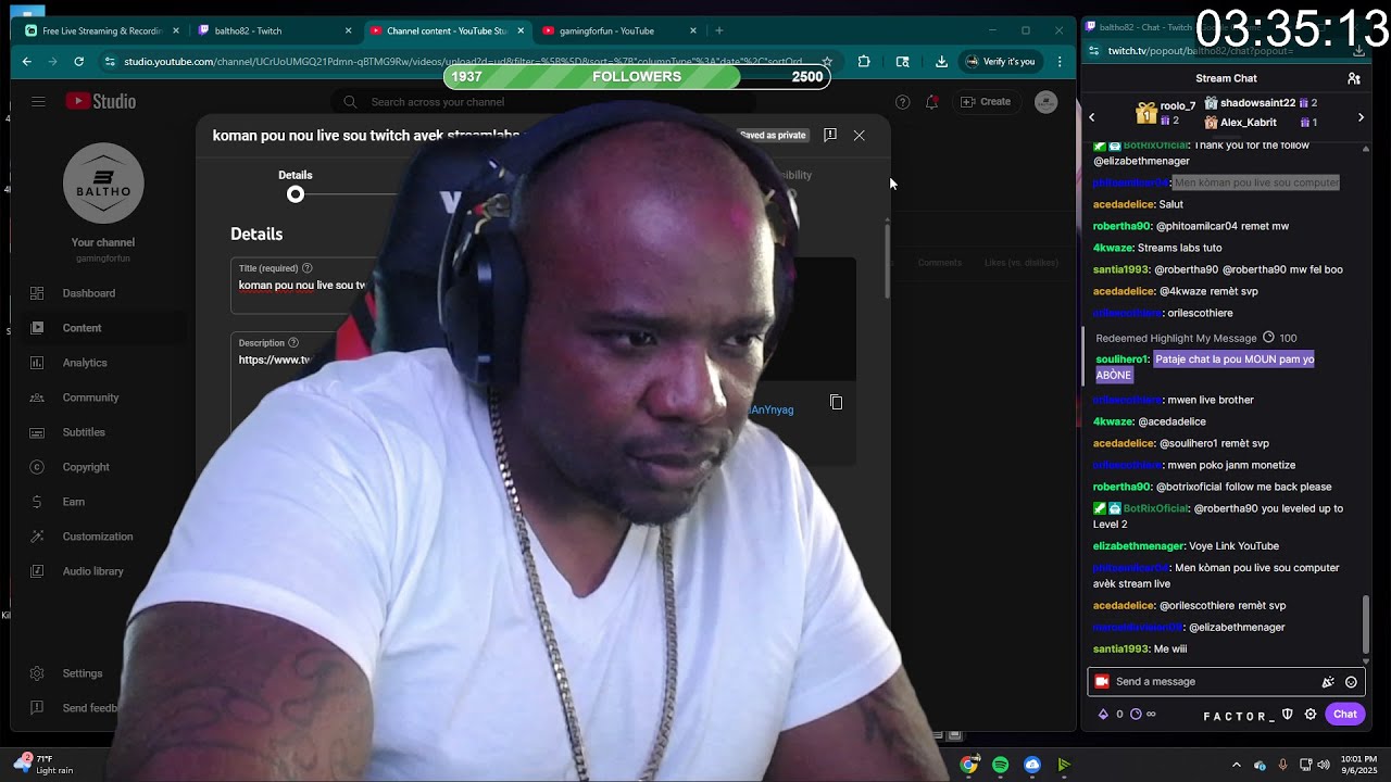 koman pou nou live sou twitch avek streamlabs nan pc