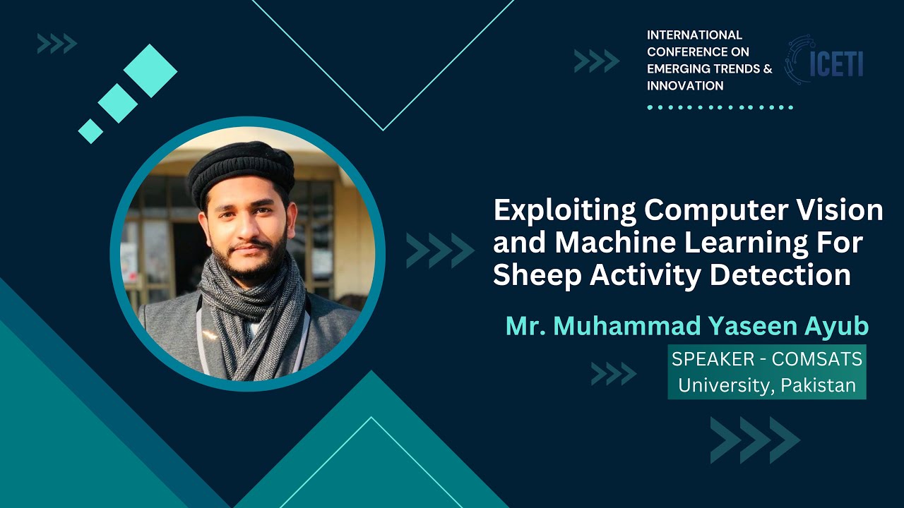 Exploiting computer vision and machine learning for sheep activity detection By Muhammad Yaseen Ayub