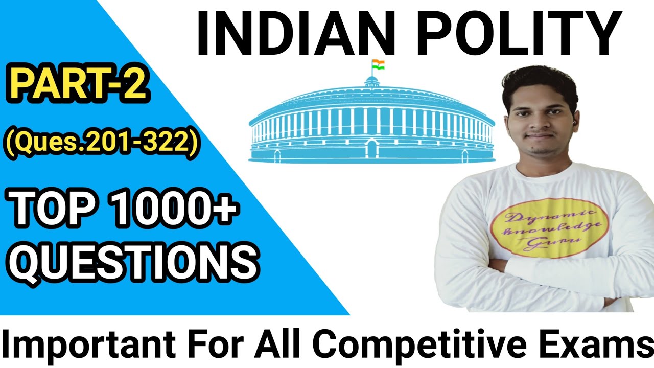 President, Vice President 1000 MCQ #Part2 | Indian Politics best 1000 MCQ | Vikas Study