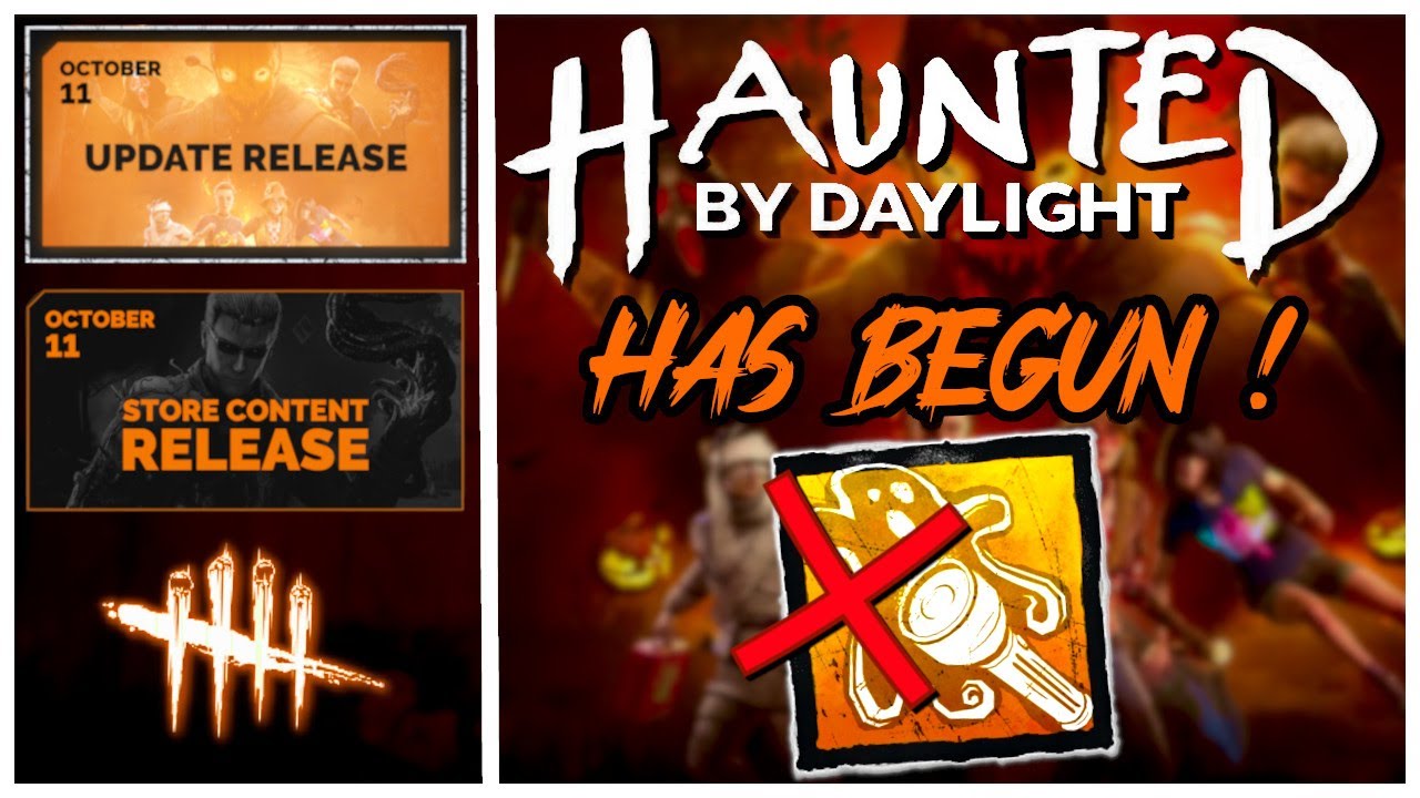 Dead by daylight Mid Chapter Update! - NEW Hag music, flashlights BROKEN? Archive improvements!