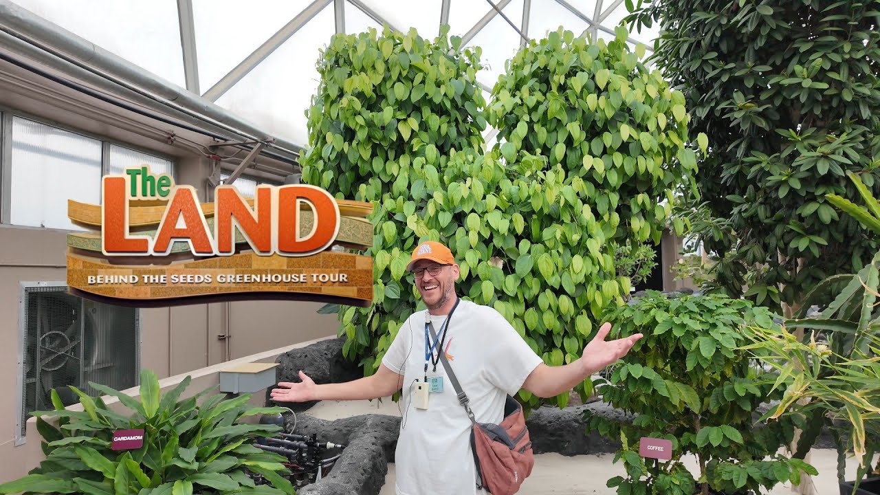 За кулисами тура Seeds! EPCOT: Жизнь с землёй! Закулисный тур!