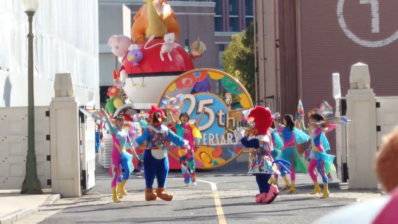 USJ 25周年【NO LIMIT! パレード ～Discover U!!! バージョン～】お見送りあり　2026/03/08(日)14：00