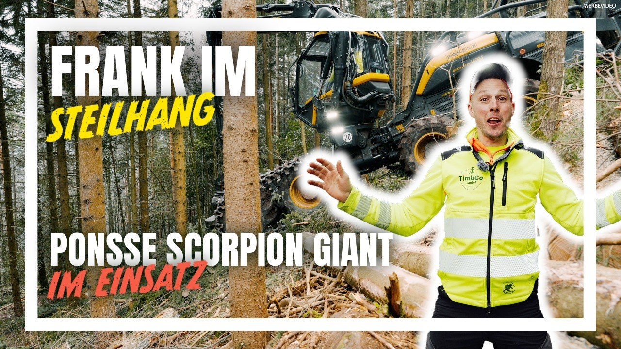 Harvester im Hang: Technik, Traktion & echtes Praxiswissen | TimbCo GmbH🌲