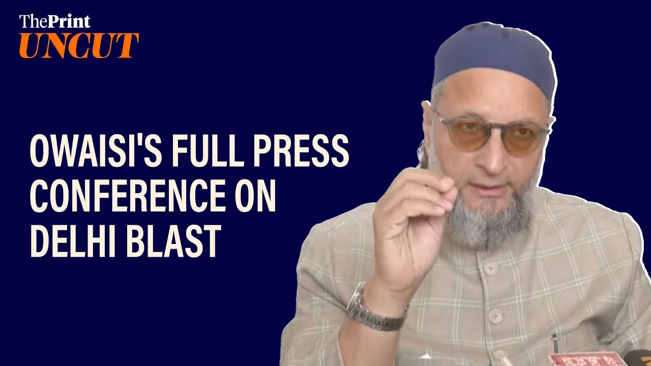 'Centre responsible for security in national capital'-Owaisi attacks Modi govt over Delhi blast case