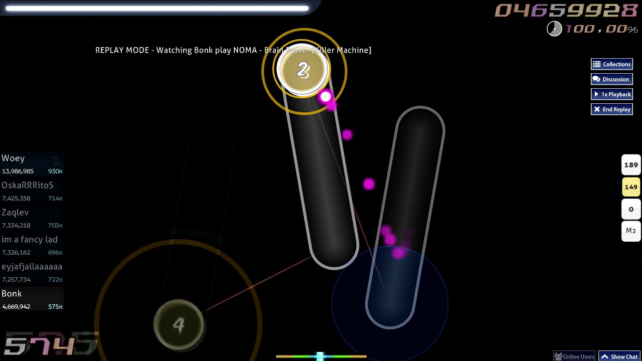 (osu!) monstrata brain power FIRST FC!!!!!!!!!!