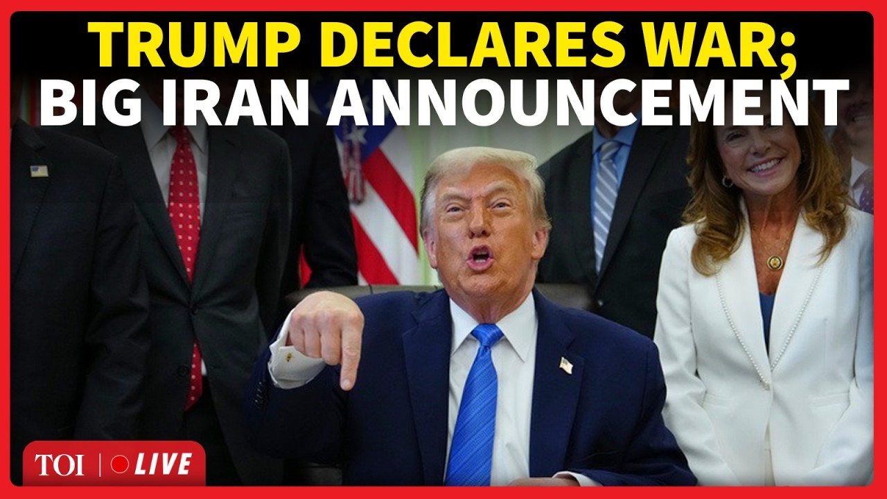Trump LIVE: Trump SHOCKS World With New Iran War Declaration | 'Will Bomb Today To Avenge...'
