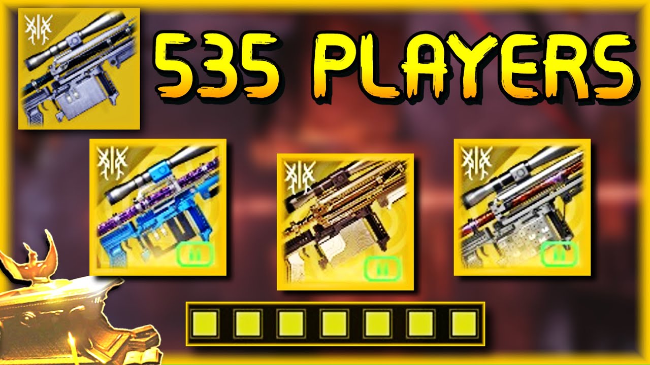 Sniping The Final 535 Solo Players in Trials Of Osiris ♥ Destiny 2 Edit #motw