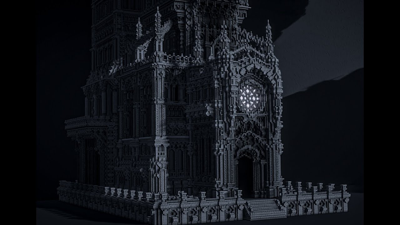 Minecraft Timelapse 🙘 Cathedral of Mensis