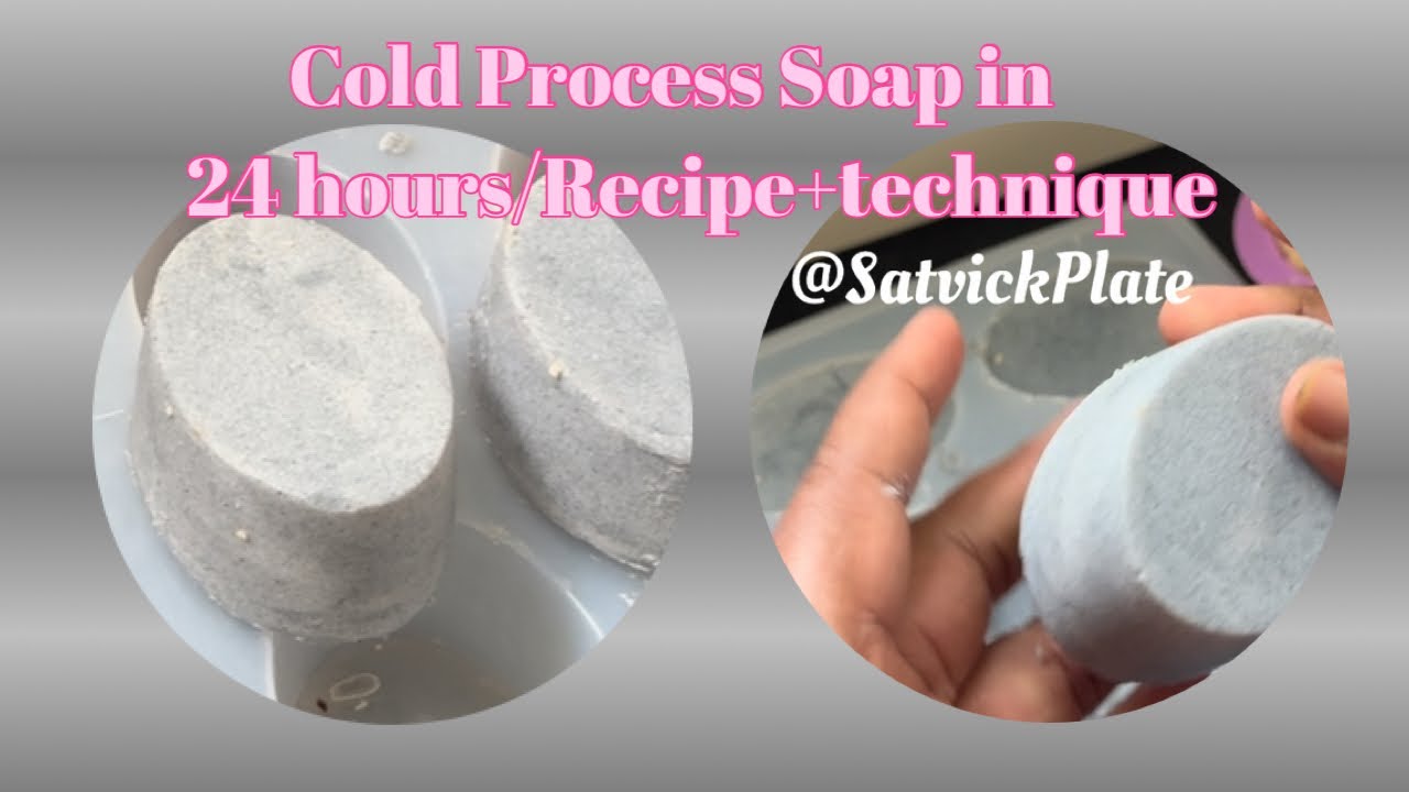 How to make 24 hours CP Soap/recipe+technique