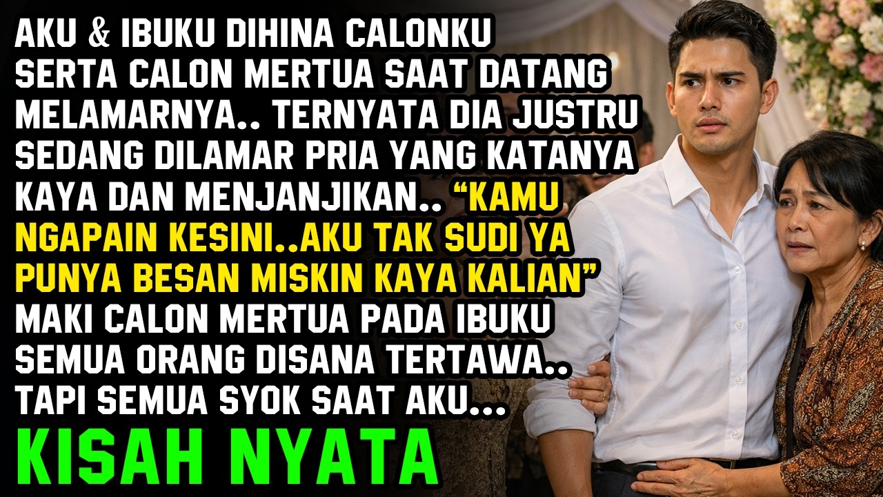 NGAPAIN KAMU DATANG KESINI ! IBUKU DIHINA PAS MAU MELAMAR CALONKU, PEMBALASANNYA BIKIN MEREKA NYESEL