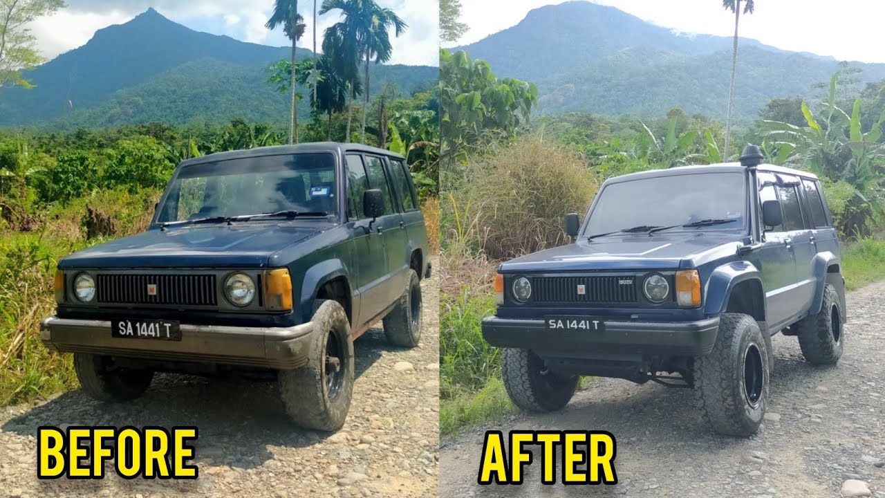 Restorasi Isuzu Trooper UBS52 From Zero to Hero