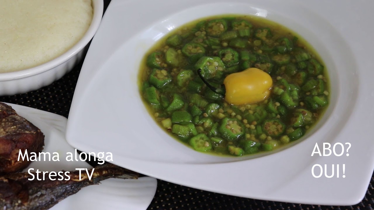 Ndongo Ndongo ya verre (Cuisine Congolais)