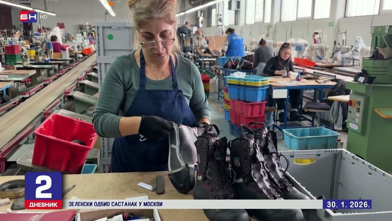 Obućarska industrija u Srpskoj bilježi pad proizvodnje i prodaje