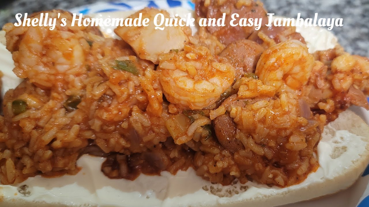 Quick and Easy Homemade Jambalaya