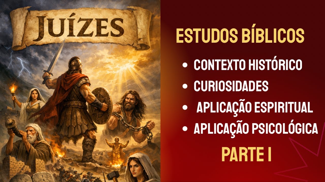 Estudos Bíblicos | livro de JUÍZES cap 1 até