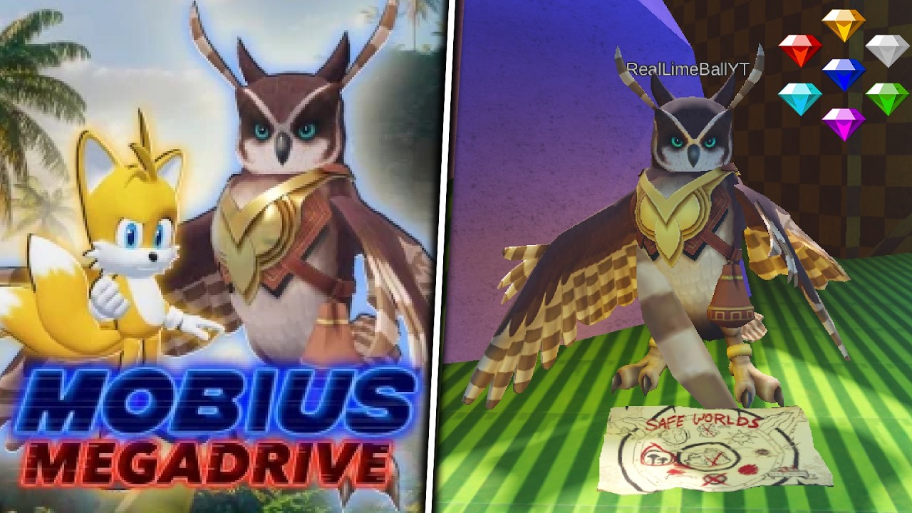 Sonic RP: Mobius MegaDrive - HOW TO UNLOCK NEW MORPHS LONGCLAW (Sonic Roblox Fangame)