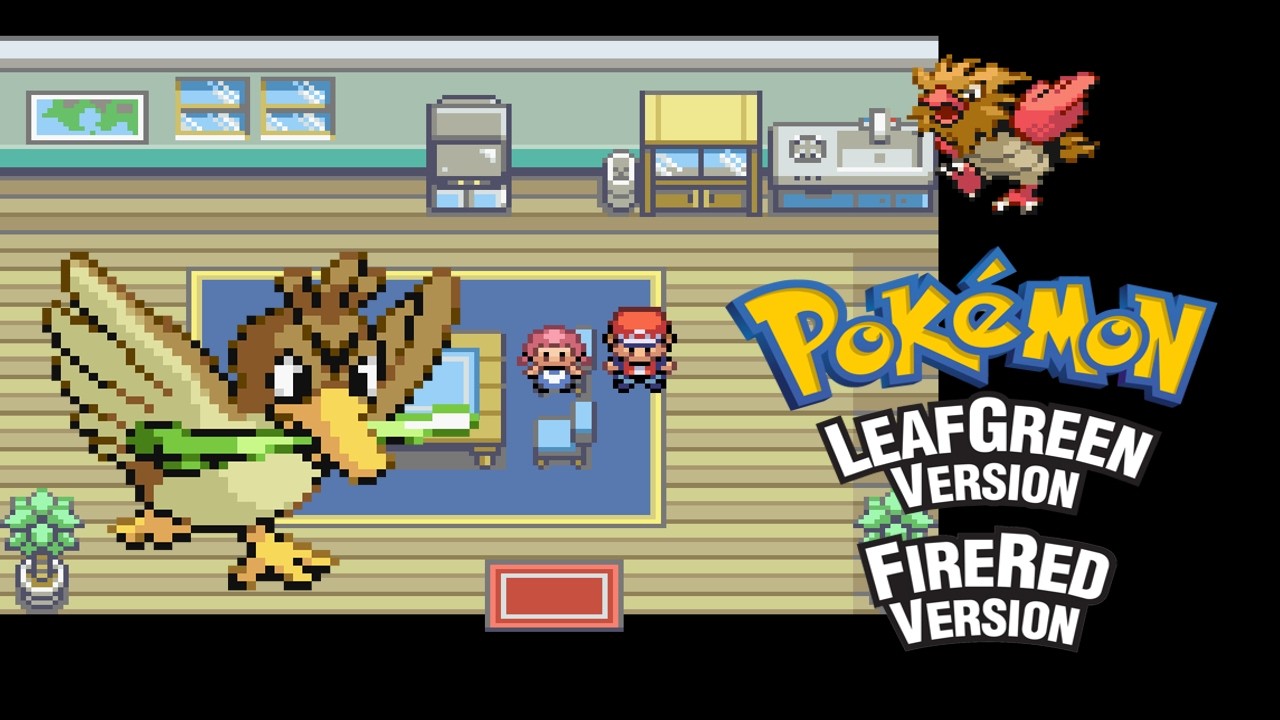 The only method to get Farfetch'd in Pokemon Fire Red & Leaf Green