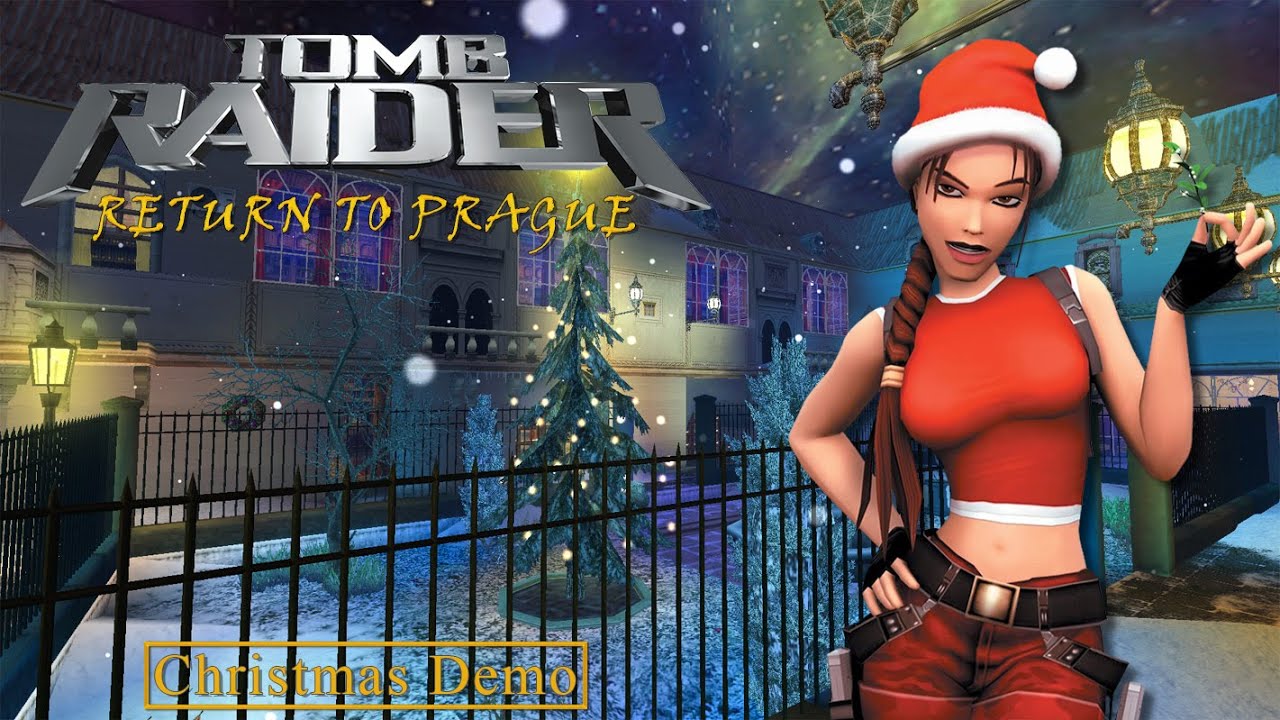 Tomb Raider - Return to Prague (Christmas Demo) [Both Endings] Walkthrough