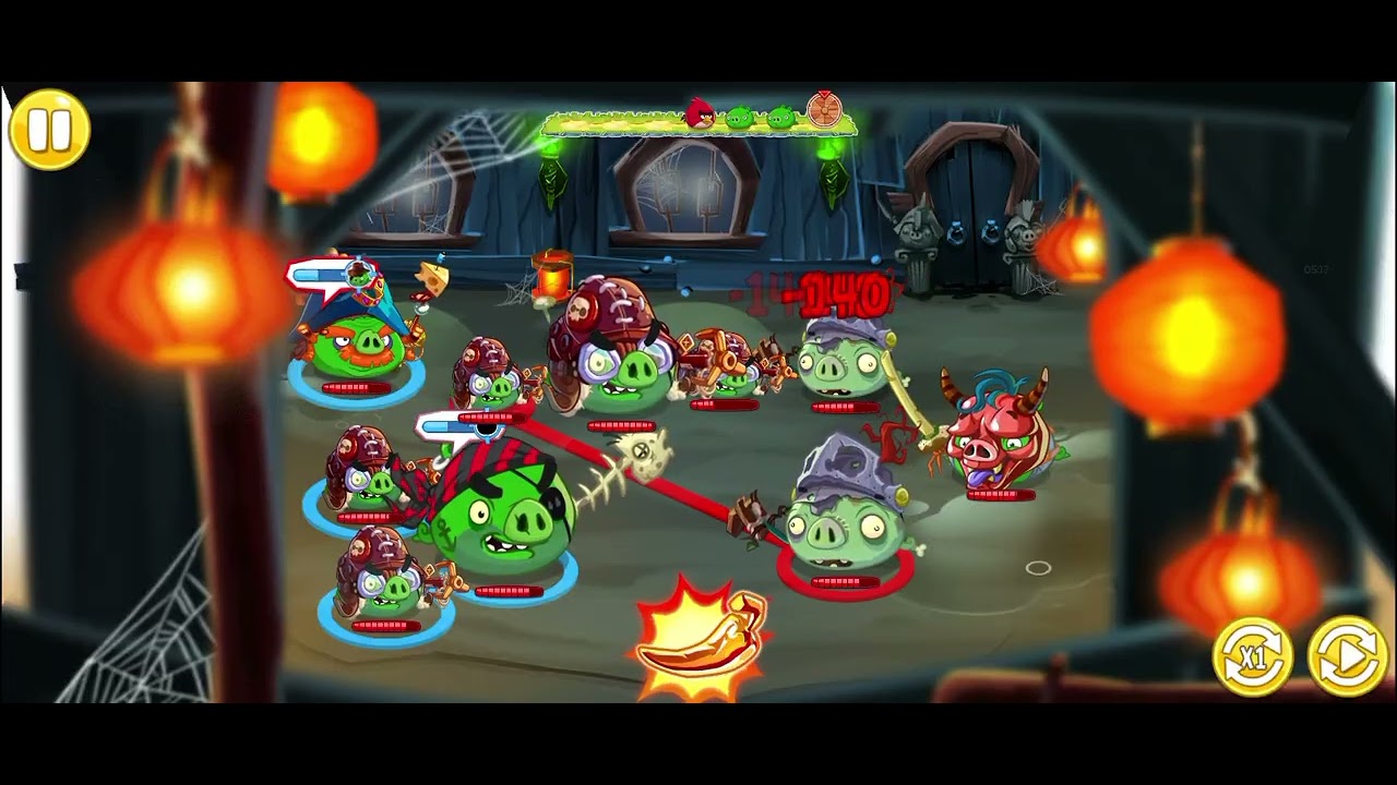 Angry Birds Epic Pig Friends - Snor, Pirata Vs Halloween 