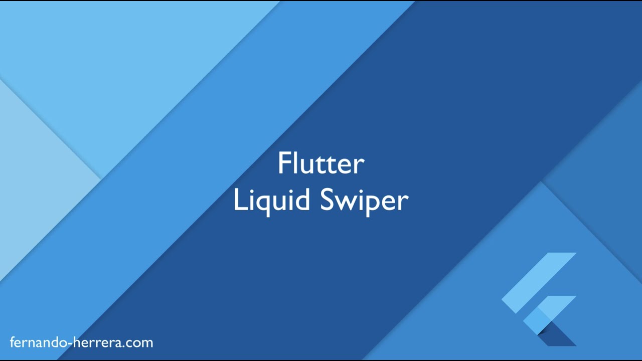 Flutter - Liquid Swipe