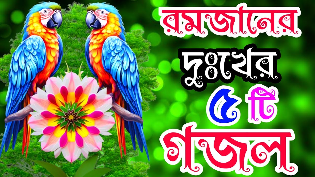রমজানের সেরা ৫টি  গজল |রমজানের নতুন গজল |Ramadan Gajal |Romjaner Gazal,New Islamic Best Song Romdan