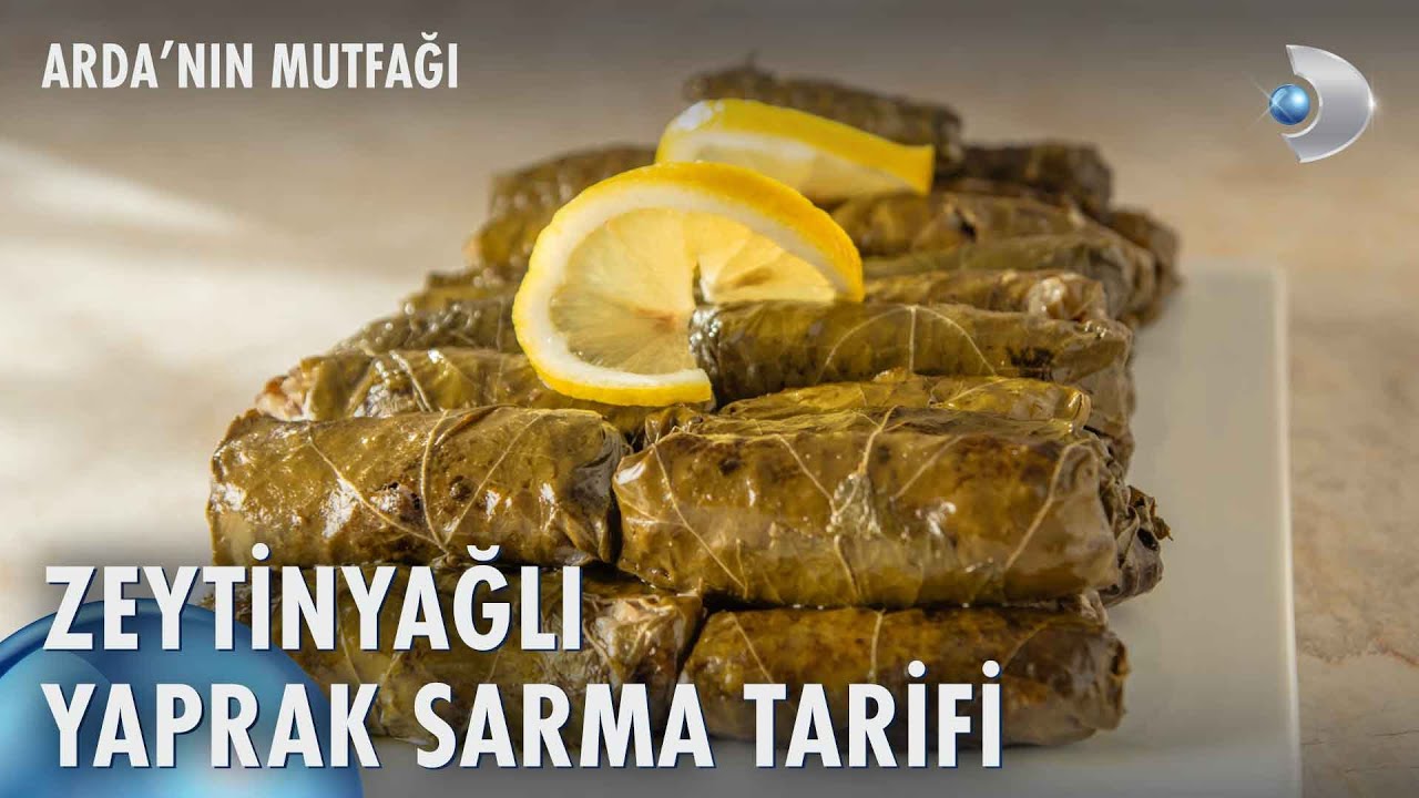 Zeytinyağlı Yaprak Sarma Nasıl Yapılır?  | Arda'nın Mutfağı 255. Bölüm