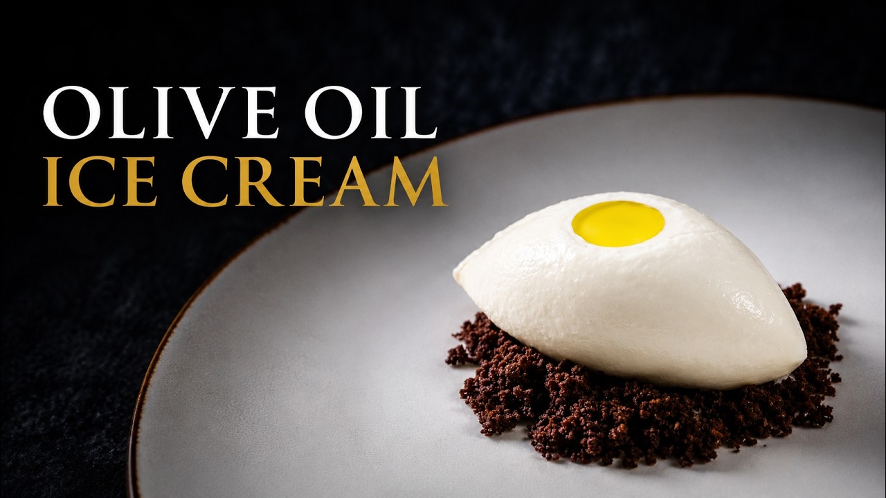 Michelin Star Ice Cream At Home: Olive Oil Perfection