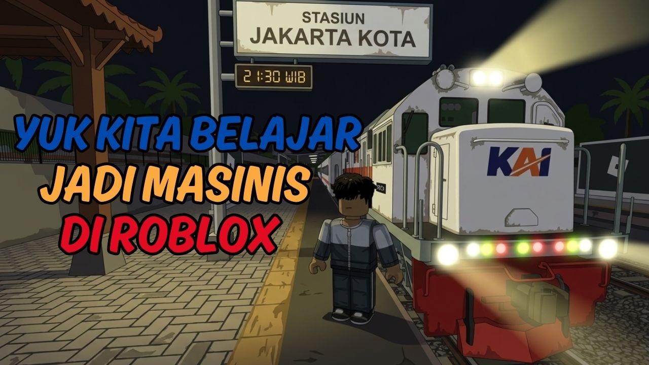 Yuk kita belajar jadi Masinis di Roblox | Incorails indonesia