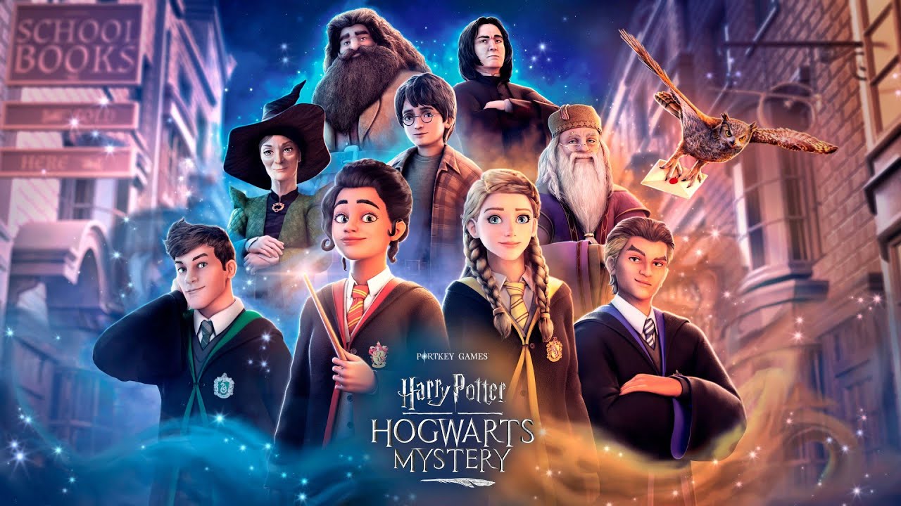 Voltei a jogar Herry Potter Hogwarts Mystery 