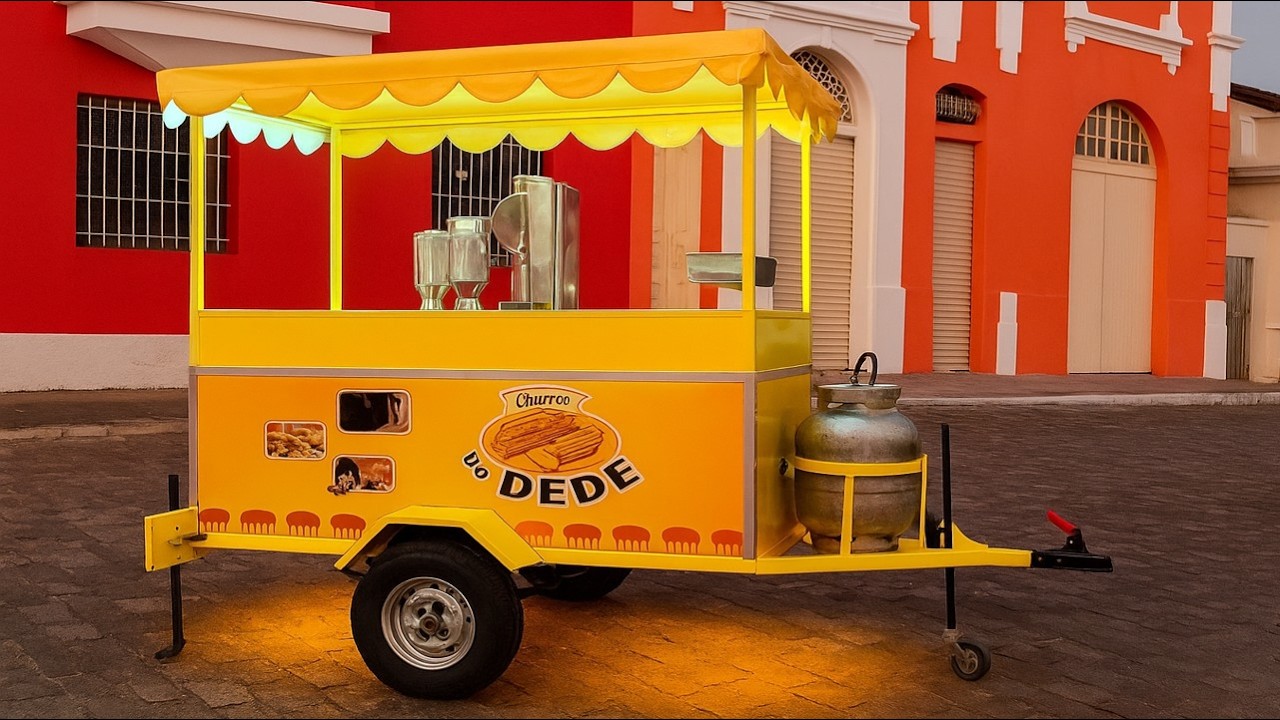 Faturando alto com um micro trailer de churros