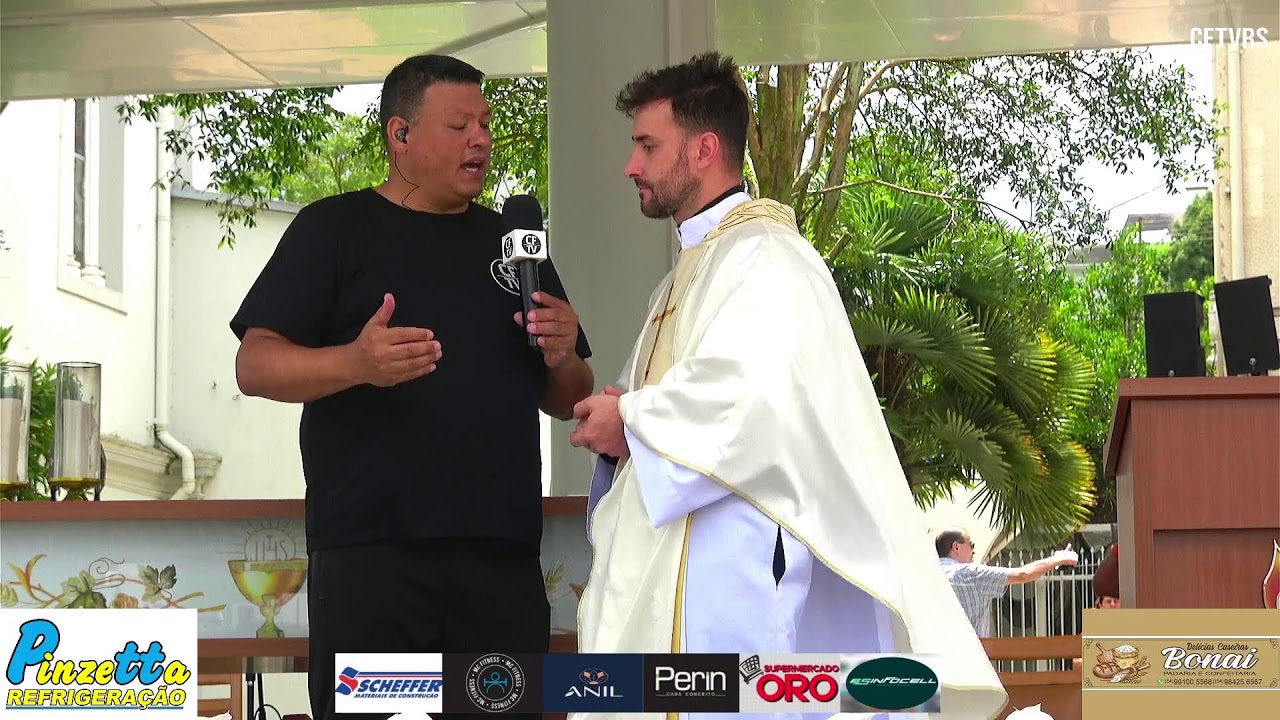 MISSA DAS PEREGRINA&Ccedil;&Otilde;ES -  A 40&ordf; ROMARIA VOCACIONAL SERVO DE DEUS MONSENHOR JO&Atilde;O BENVEGN&Uacute;