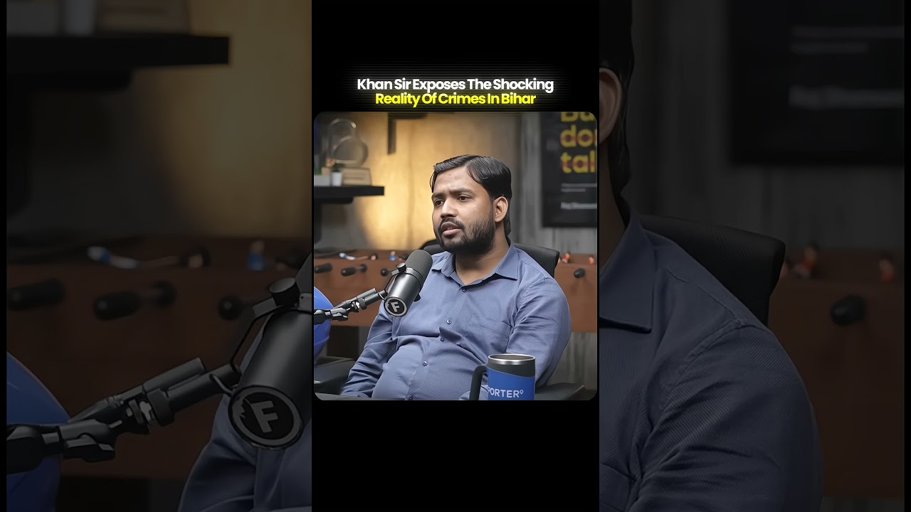 Khan Sir Exposes The Shocking Reality Of Crimes In Bihar #shorts