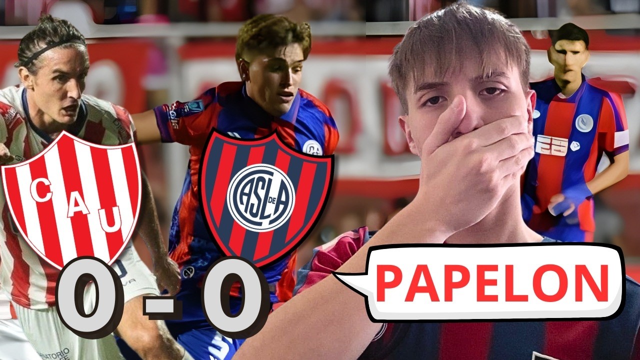 DESASTRE DE SAN LORENZO PERO CON UN EMPATE