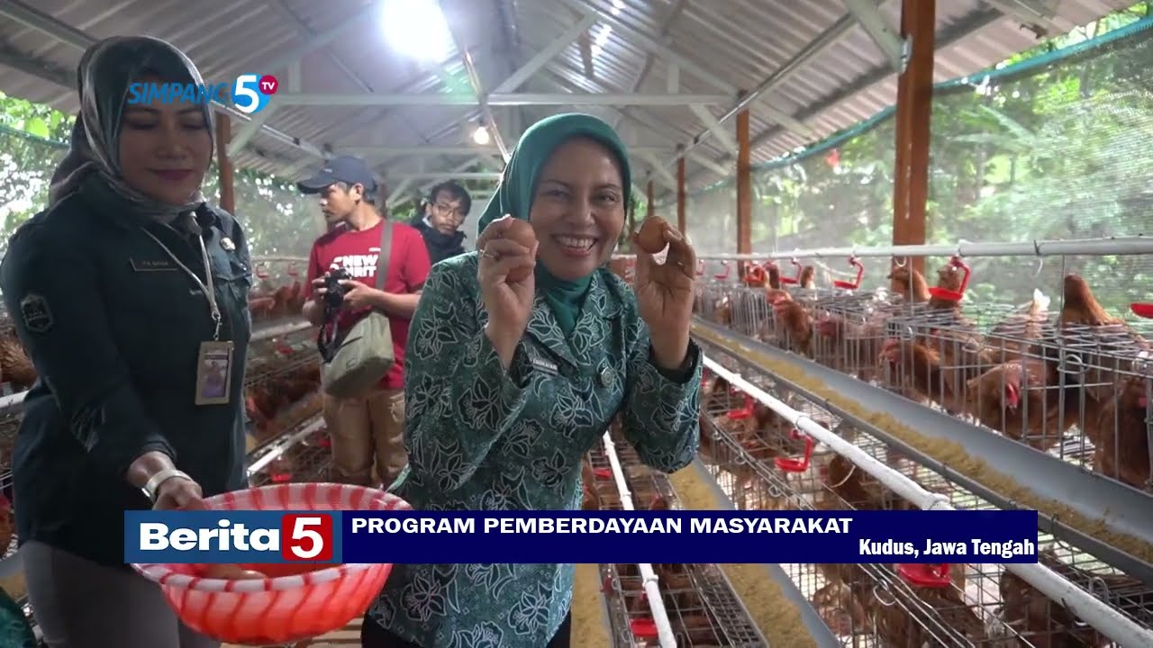 DUKUNG ASTACITA TP PKK JATENG BERI BANTUAN AYAM PETELUR KE WARGA, PROGRAM PEMBERDAYAAN MASYARAKAT.