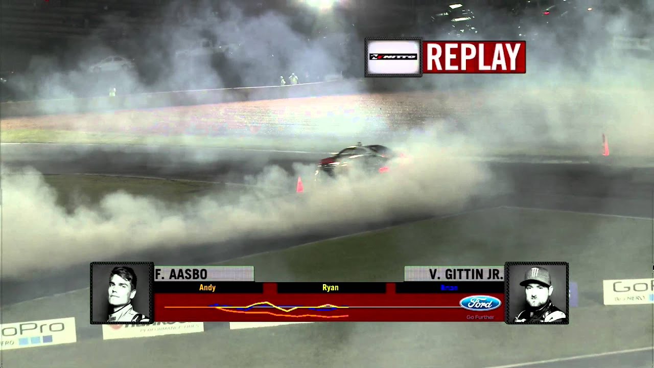 Vaughn Gittin Jr vs. Fredric Aasbo (Formula DRIFT Atlanta 2013)