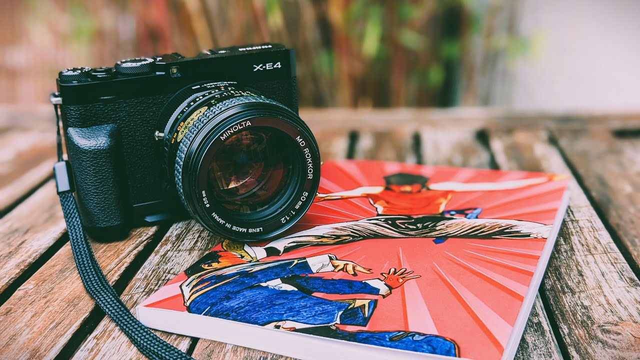Minolta 50mm f1.2 MD Rokkor adapted to Fujifilm X-E4