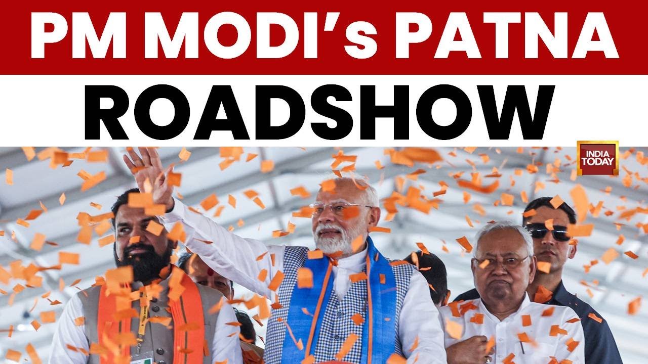 Modi's Patna Roadshow: BJP's Bihar Power Play Before Polls | India Today