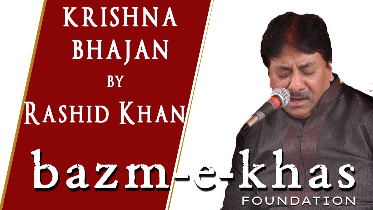 Shri Radhe Govind hari (Krishna Bhajan) by Ustad Rashid Khan | Bhajan | Bazm e khas
