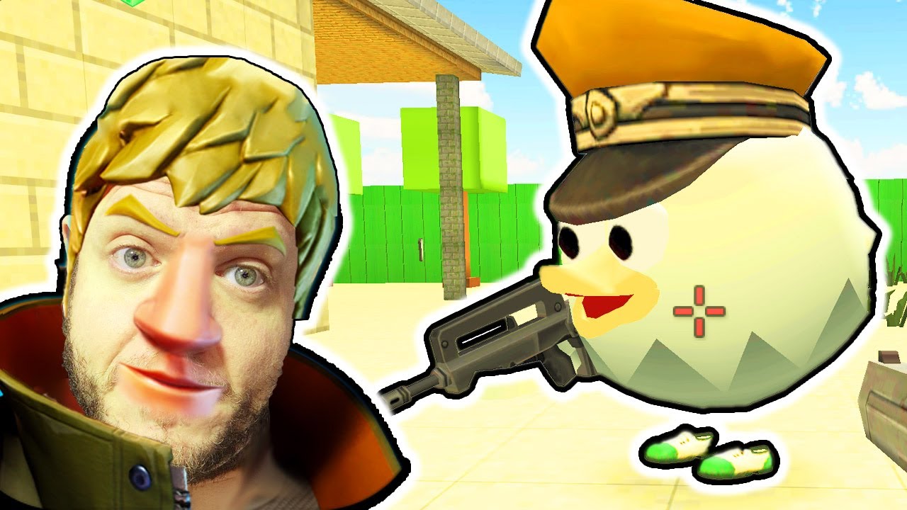 Chicken Gun - FORTNITE MA CON I POLLI! - Android - (Salvo Pimpo's)