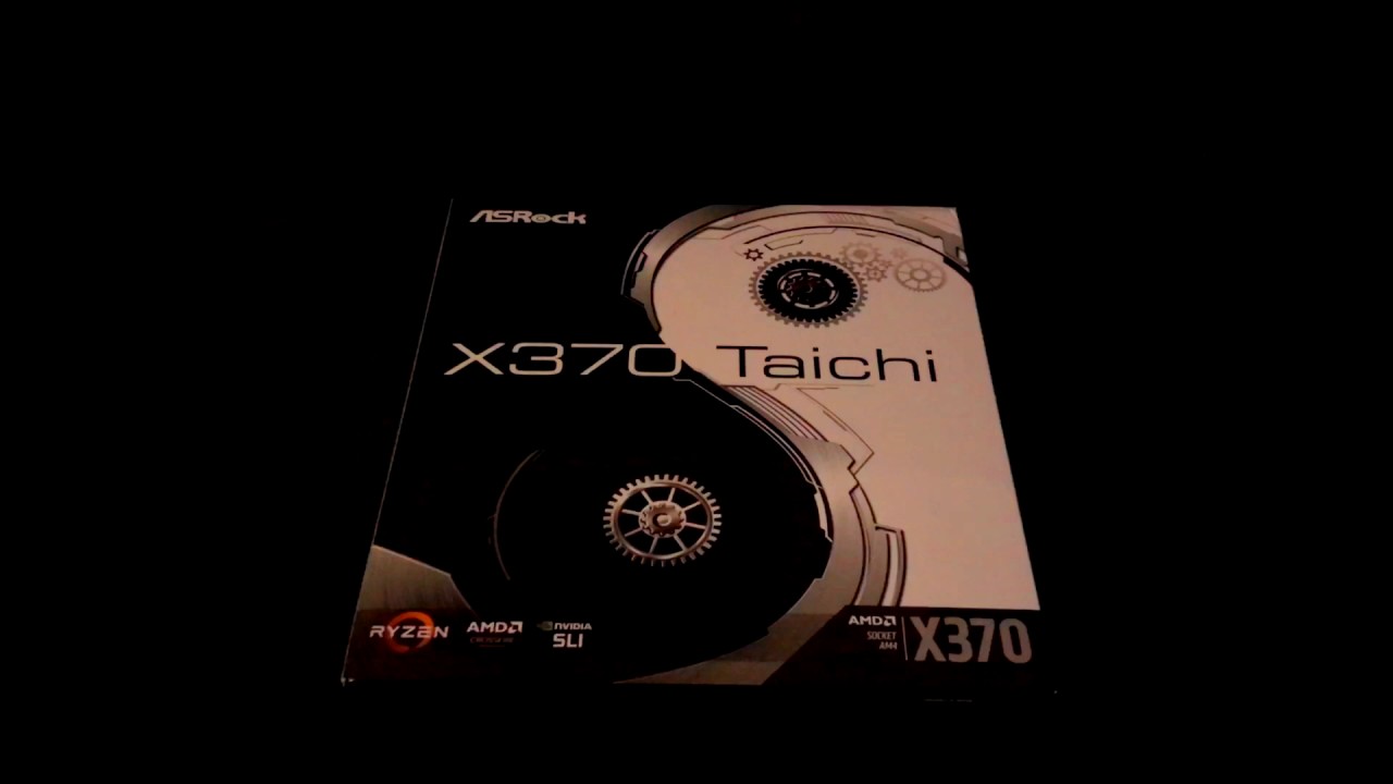 ASRock X370 Taichi Unboxing