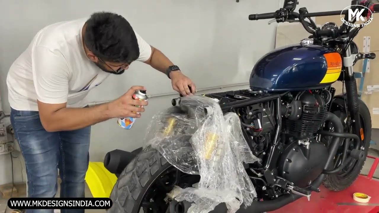 Shorty Tail Kit TAPERED details | Interceptor 650 | Continental GT 650 | Chopped Frame