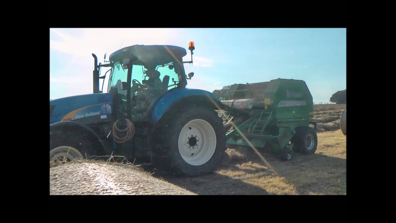 Newholland 6080 Mchale 550 hay