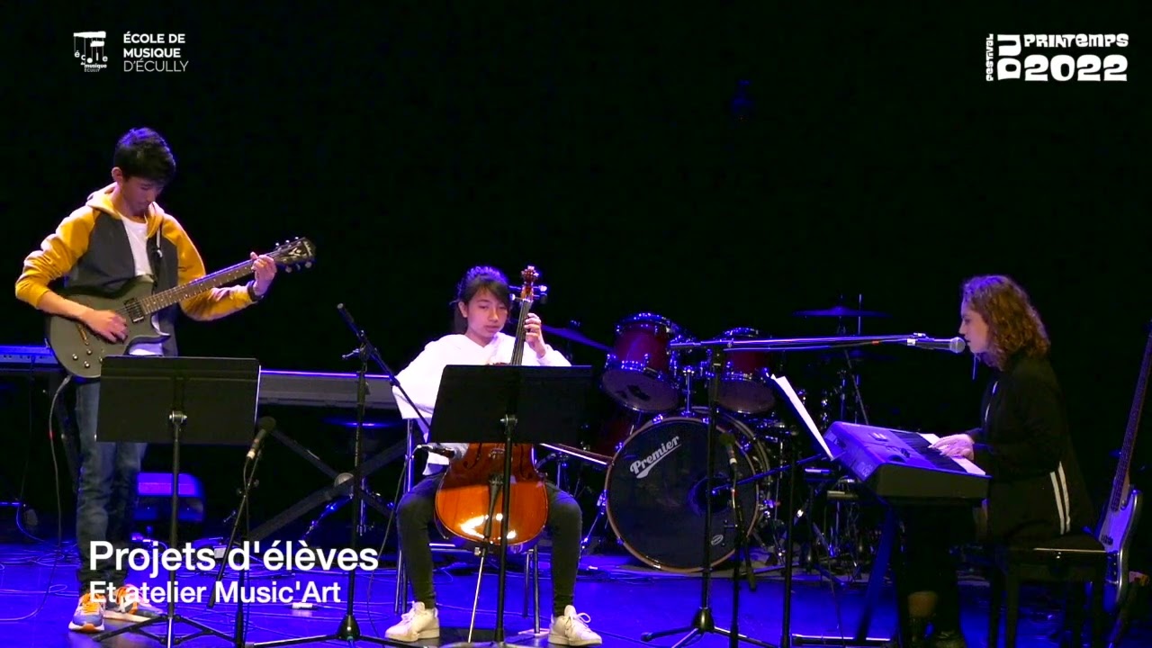 Ecole de Musique d'Ecully - Projets d'élèves et Atelier Music Art 2022