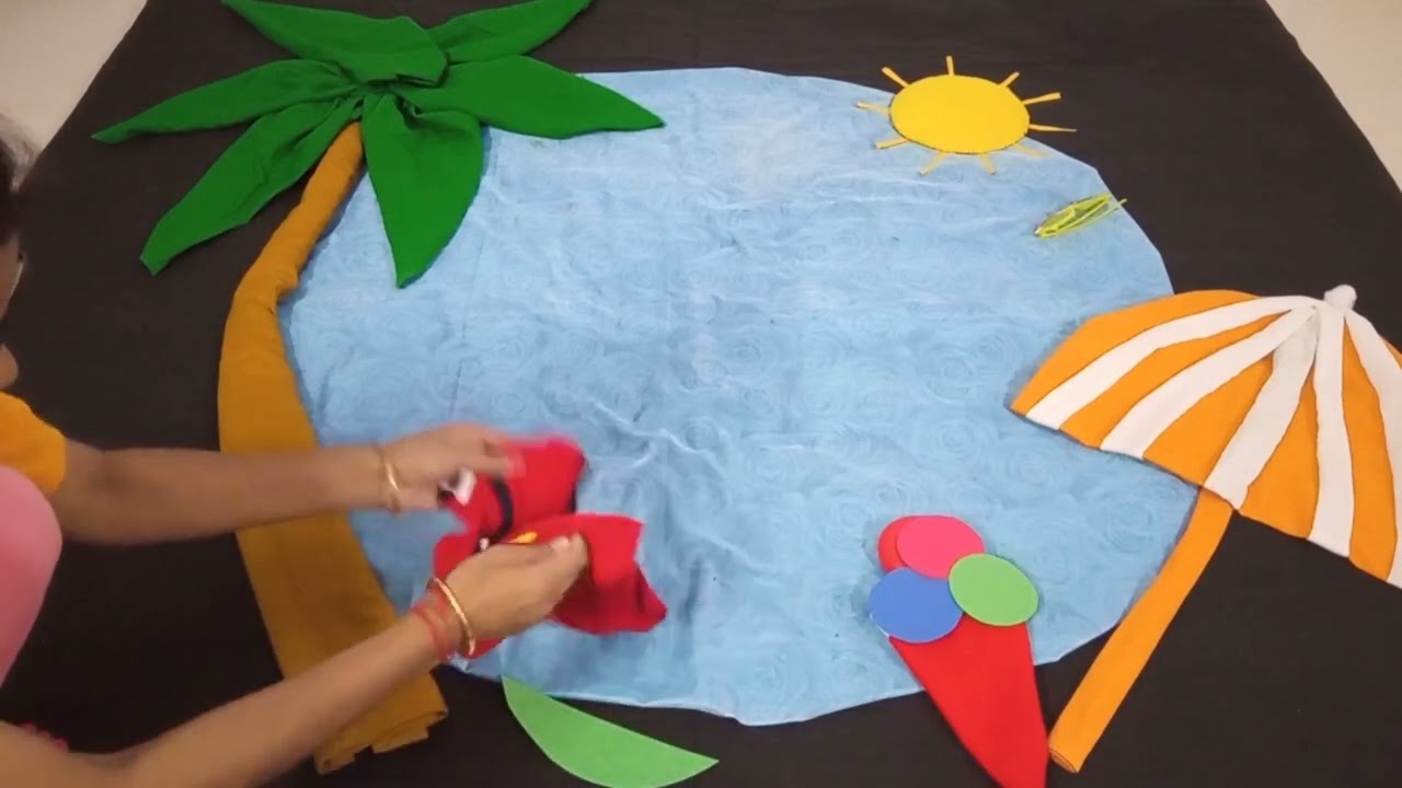 Summer Theme Baby Photoshoot Ideas At Home || Beach Theme || Diy Babyphotography ||